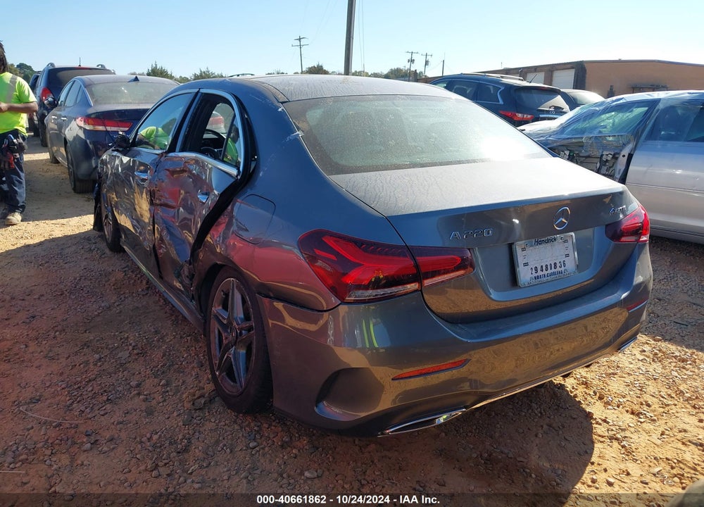 2020 MERCEDES-BENZ A 220 4MATIC VIN: W1K3G4FB0LW046489
