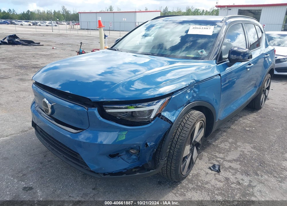2023 VOLVO XC40 RECHARGE PURE ELECTRIC TWIN ULTIMATE VIN: YV4ED3UM9P2001328
