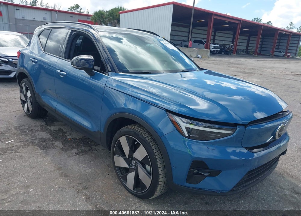 2023 VOLVO XC40 RECHARGE PURE ELECTRIC TWIN ULTIMATE VIN: YV4ED3UM9P2001328