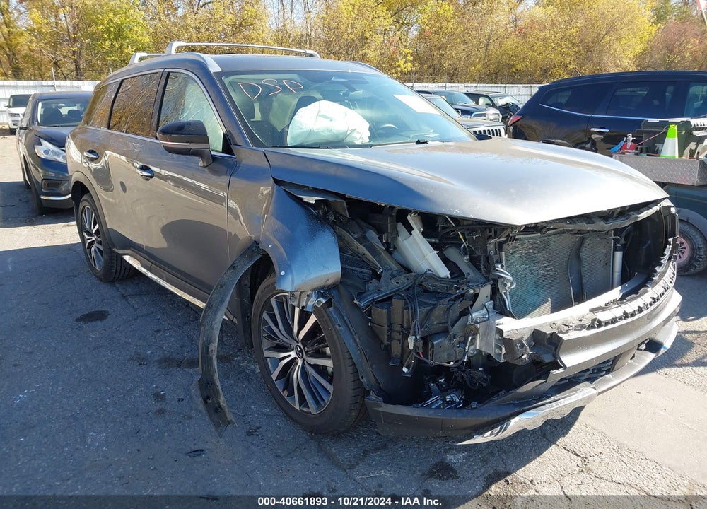 2022 INFINITI QX60 SENSORY AWD VIN: 5N1DL1GS7NC338082