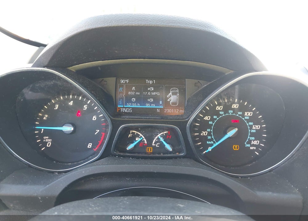2013 FORD ESCAPE SEL VIN: 1FMCU9H95DUC87273