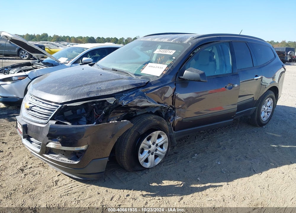 2014 CHEVROLET TRAVERSE LS VIN: 1GNKVFED6EJ335510
