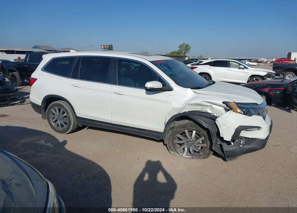 2022 HONDA PILOT 2WD EX-L VIN: 5FNYF5H53NB036966