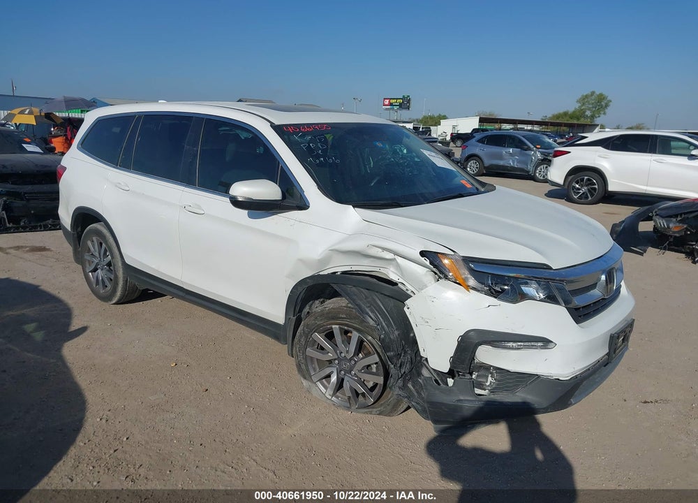 2022 HONDA PILOT 2WD EX-L VIN: 5FNYF5H53NB036966