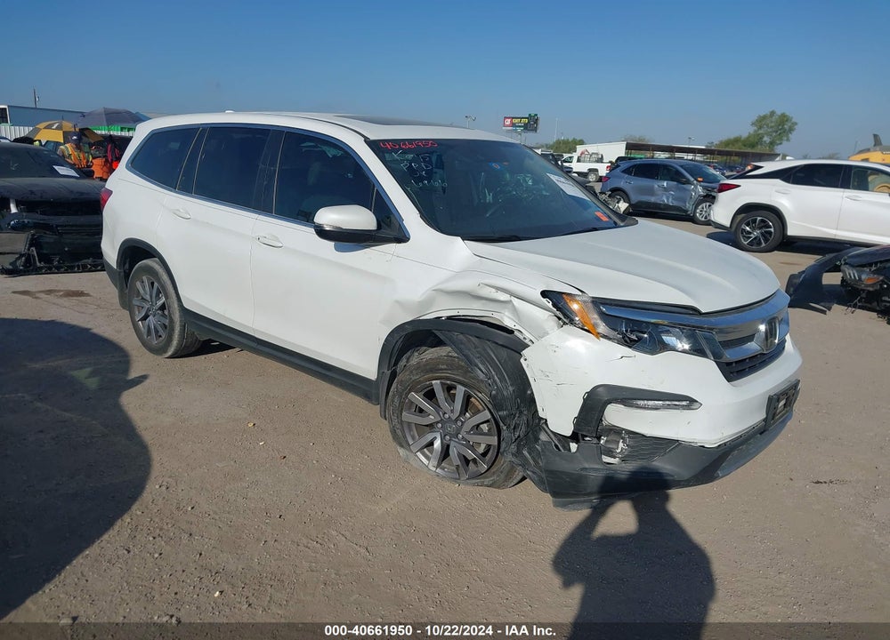 2022 HONDA PILOT 2WD EX-L VIN: 5FNYF5H53NB036966