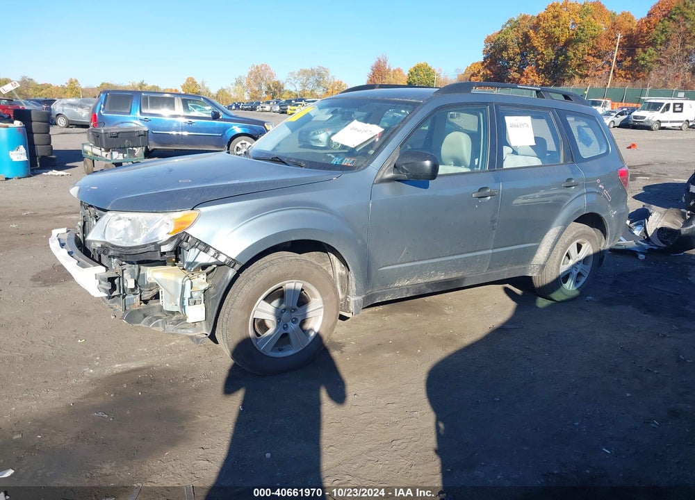 2010 SUBARU FORESTER 2.5X VIN: JF2SH6BC8AH765795