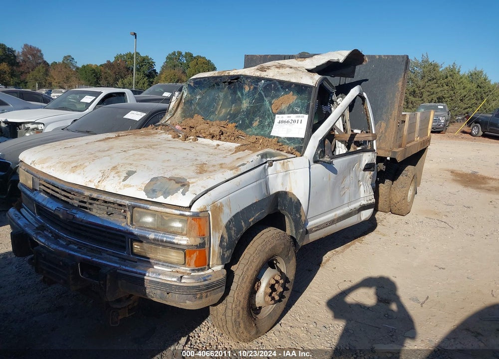 1998 CHEVROLET K2500 FLEETSIDE VIN: 1GCGK29F3WE137733