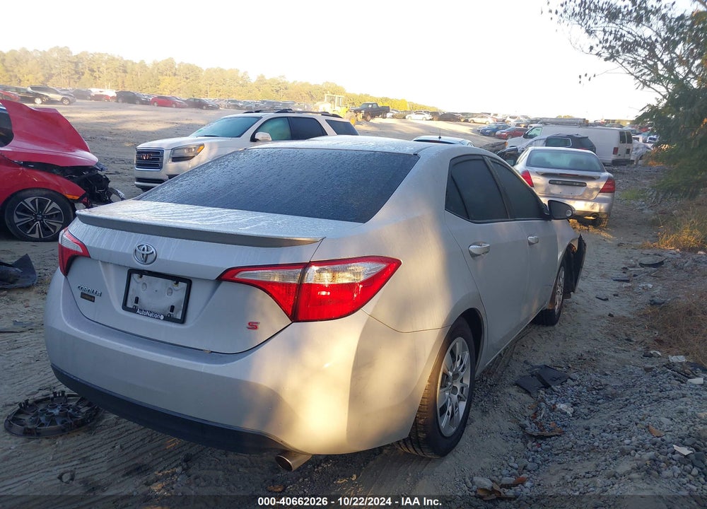 2014 TOYOTA COROLLA S VIN: 2T1BURHE6EC111053