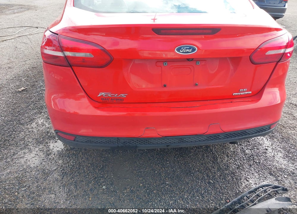 2016 FORD FOCUS SE VIN: 1FADP3F20GL284848