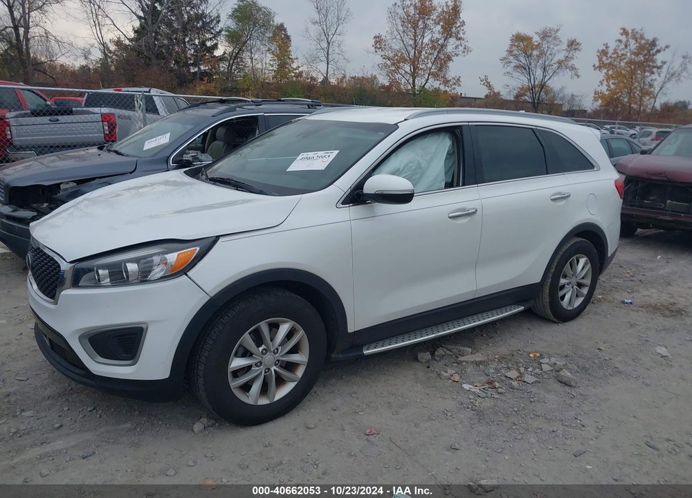 2017 KIA SORENTO 2.4L LX VIN: 5XYPG4A31HG259306