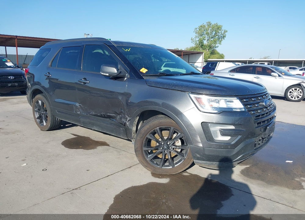 2017 FORD EXPLORER XLT VIN: 1FM5K7D8XHGC76211