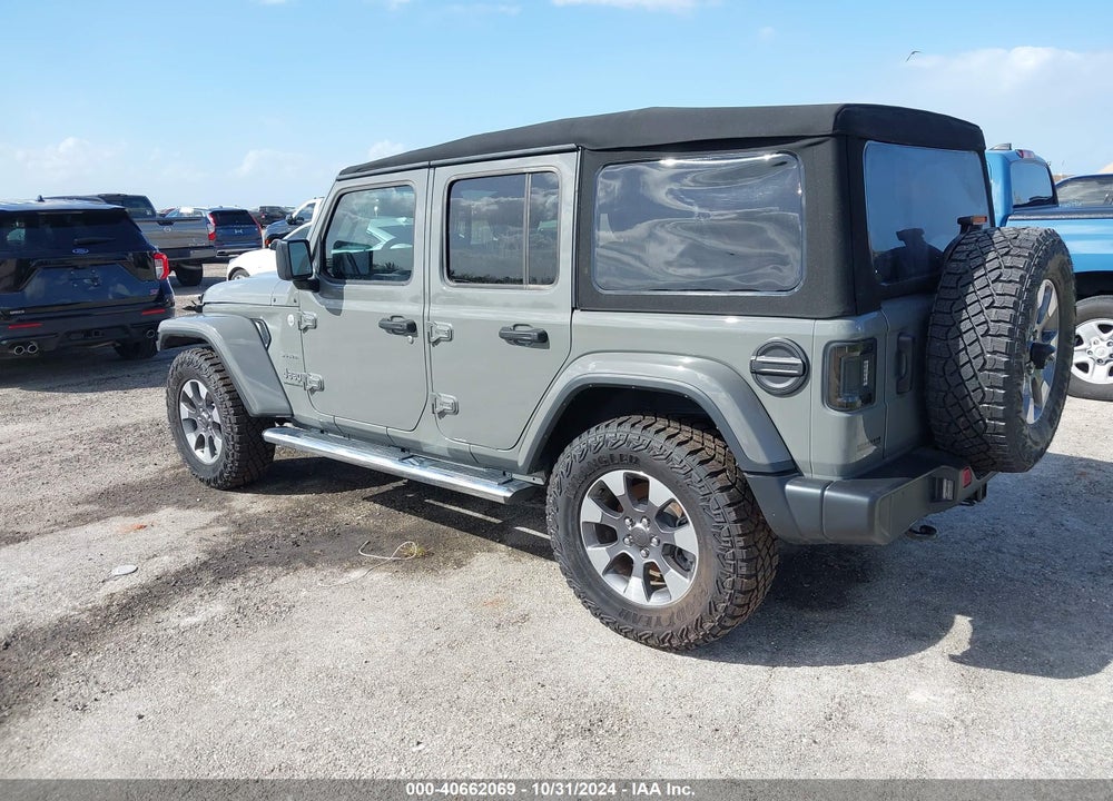 2023 ANGLER JEEP WR 4-DOOR SAHARA 4X4 VIN: 1C4HJXEN0PW590561