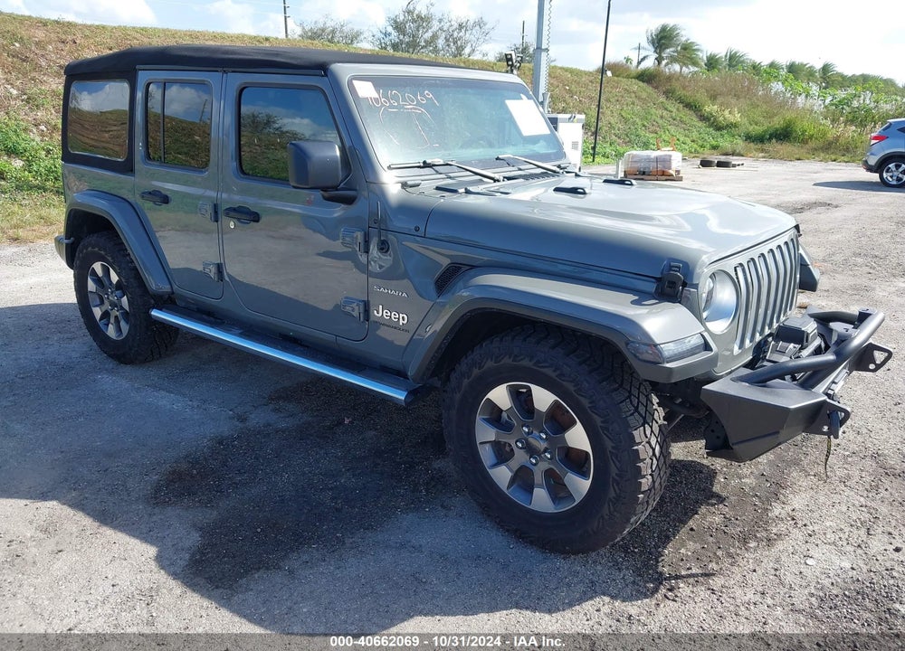 2023 ANGLER JEEP WR 4-DOOR SAHARA 4X4 VIN: 1C4HJXEN0PW590561