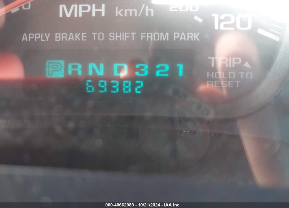 2003 CHEVROLET IMPALA VIN: 2G1WF52E839447886