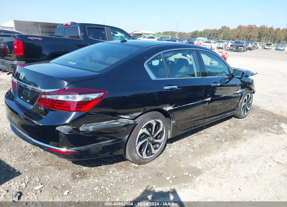 2017 HONDA ACCORD EX-L V6 VIN: 1HGCR3F8XHA031801