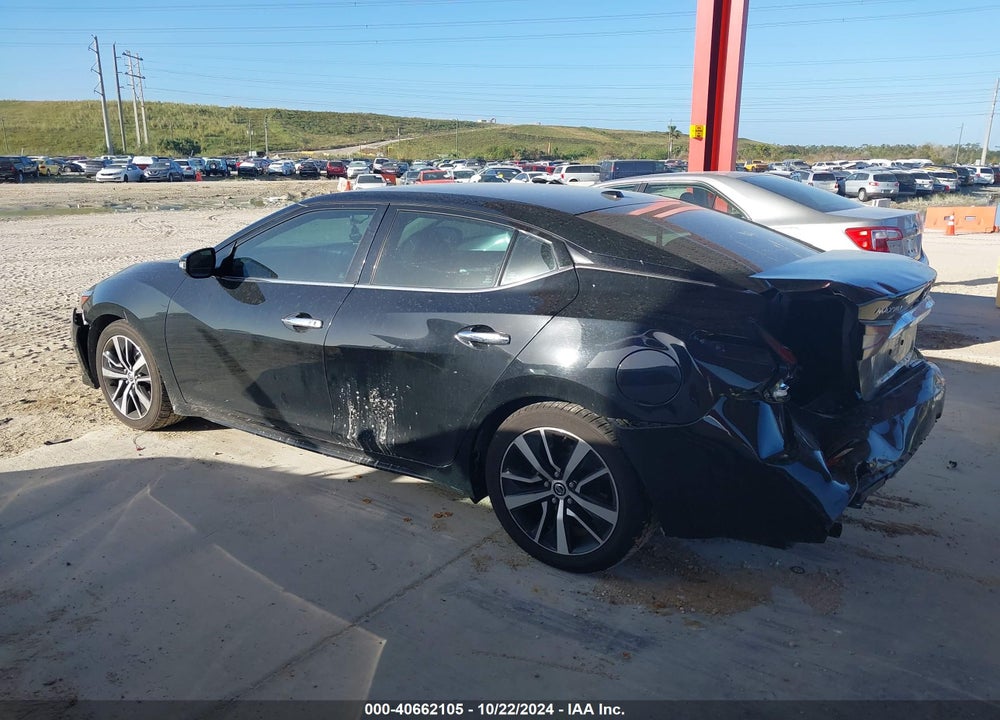 2021 NISSAN MAXIMA SV XTRONIC CVT VIN: 1N4AA6CV9MC507162
