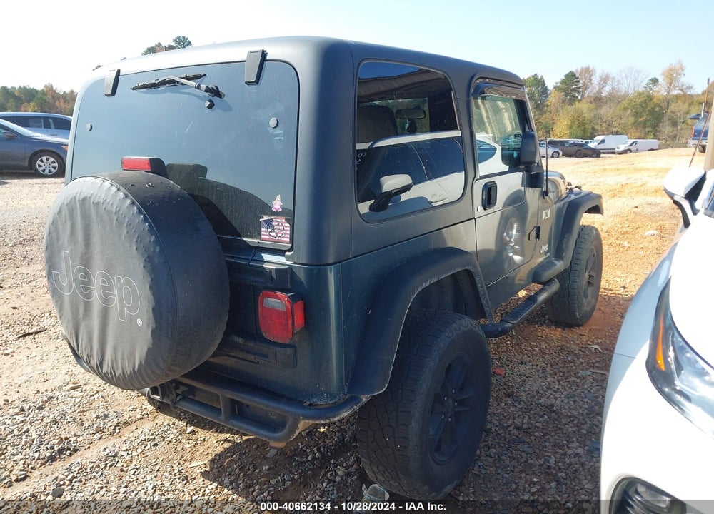 2006 JEEP WRANGLER X VIN: 1J4FA39SX6P726634