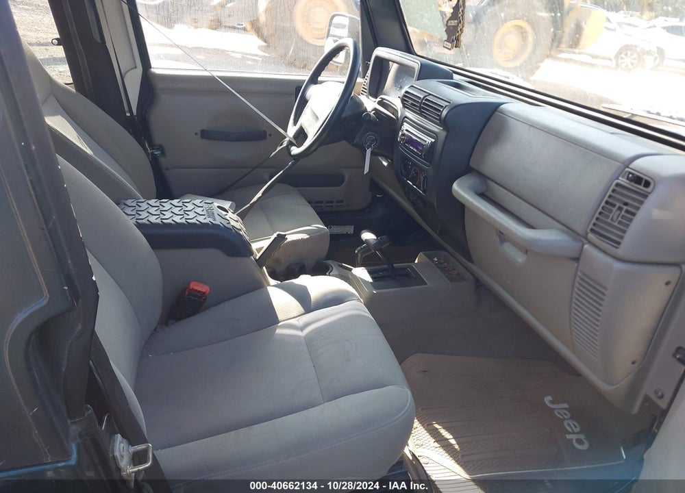 2006 JEEP WRANGLER X VIN: 1J4FA39SX6P726634