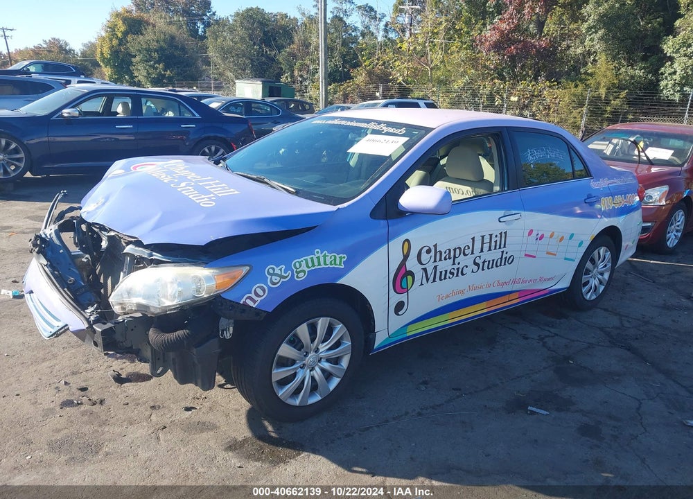 2013 TOYOTA COROLLA LE VIN: 5YFBU4EE4DP162878