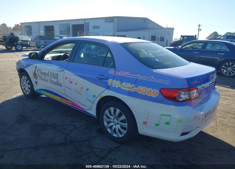 2013 TOYOTA COROLLA LE VIN: 5YFBU4EE4DP162878