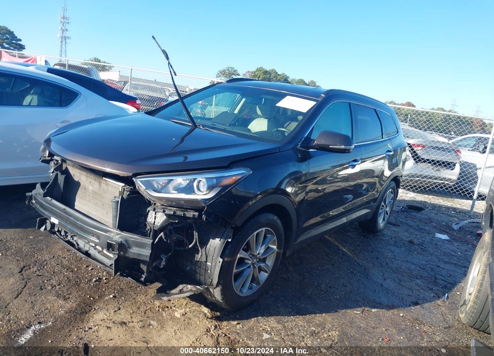 2017 HYUNDAI SANTA FE SE VIN: KM8SN4HF5HU234452