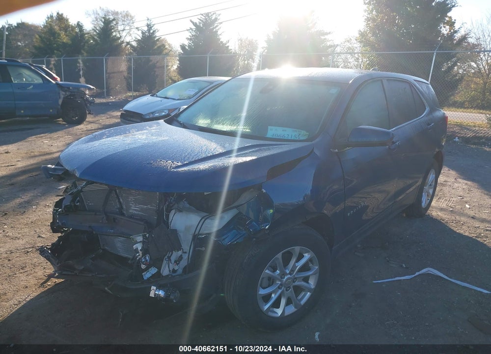 2021 CHEVROLET EQUINOX FWD LT VIN: 3GNAXKEV6ML383376