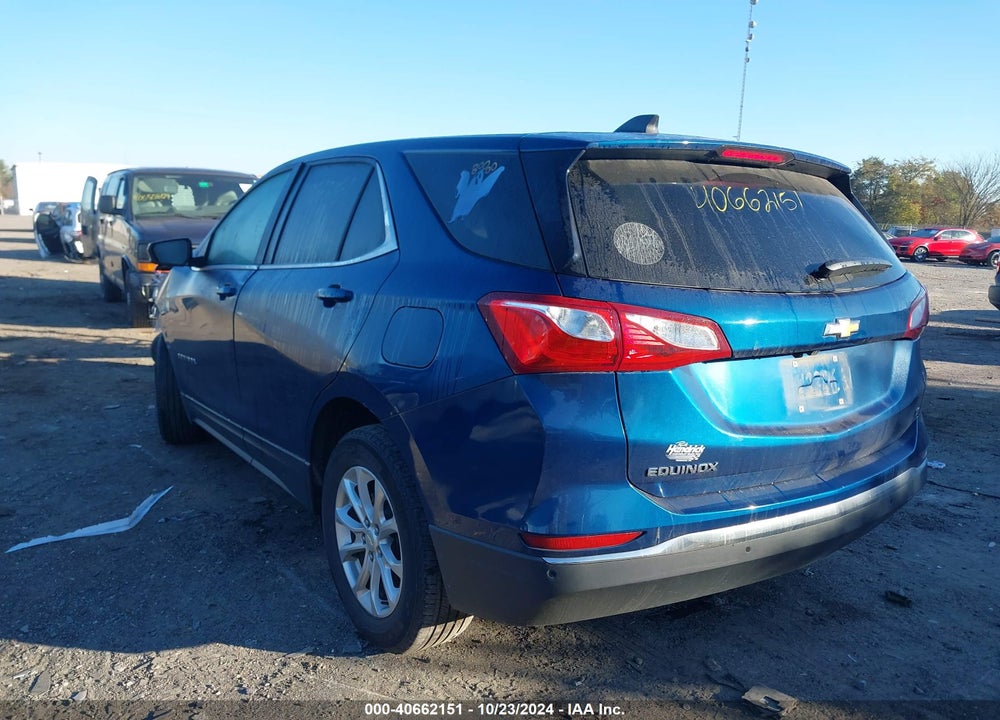 2021 CHEVROLET EQUINOX FWD LT VIN: 3GNAXKEV6ML383376