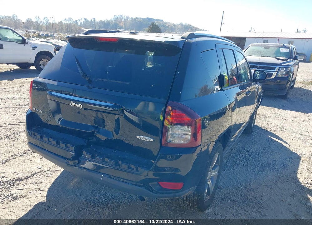 2016 JEEP COMPASS HIGH ALTITUDE EDITION VIN: 1C4NJDEB8GD696355