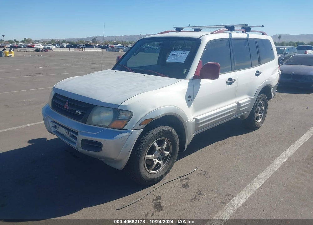 2001 MITSUBISHI MONTERO XLS VIN: JA4MW31R61J026025