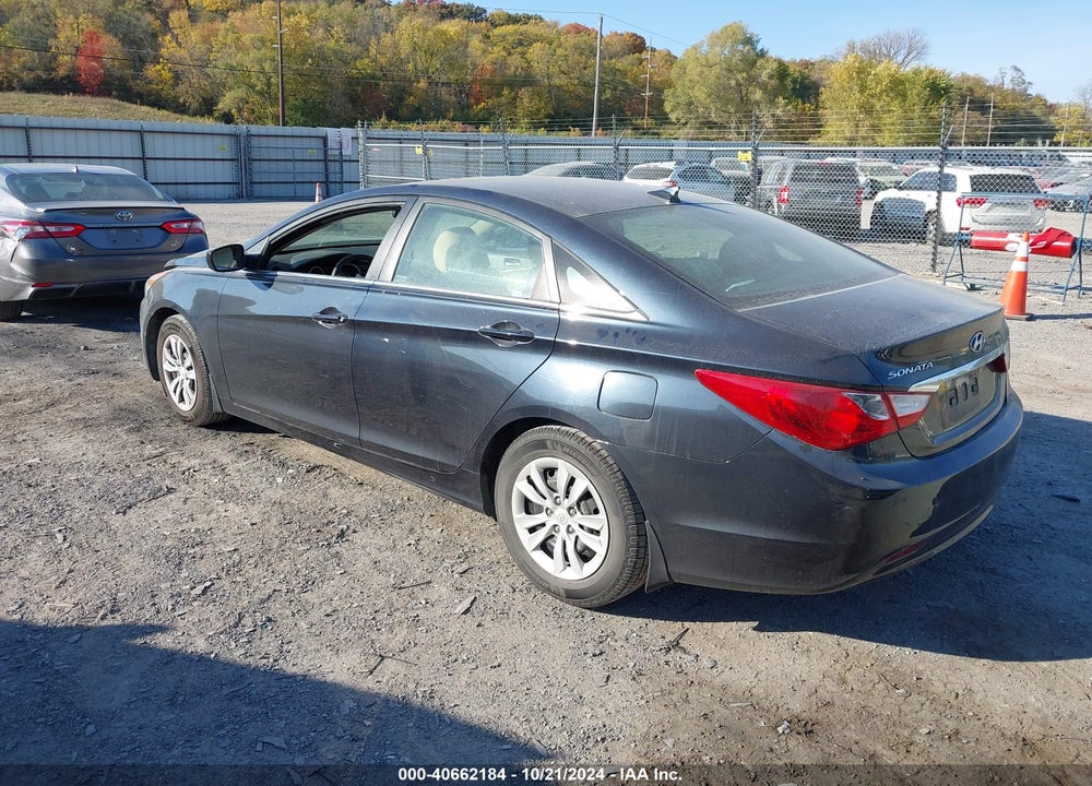 2013 HYUNDAI SONATA GLS VIN: 5NPEB4AC0DH581248
