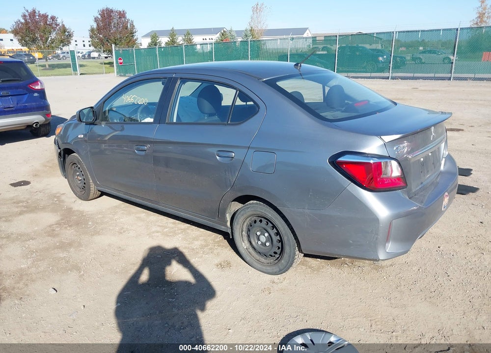 2021 MITSUBISHI MIRAGE G4 CARBONITE EDITION/ES/LE VIN: ML32FUFJ7MHF02936