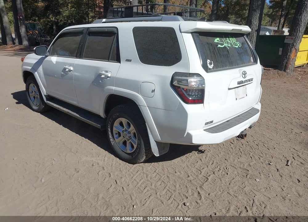 2016 TOYOTA 4RUNNER SR5 VIN: JTEBU5JR7G5288972
