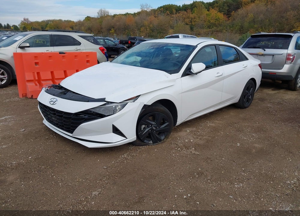 2023 HYUNDAI ELANTRA HYBRID BLUE VIN: KMHLM4AJ8PU076483