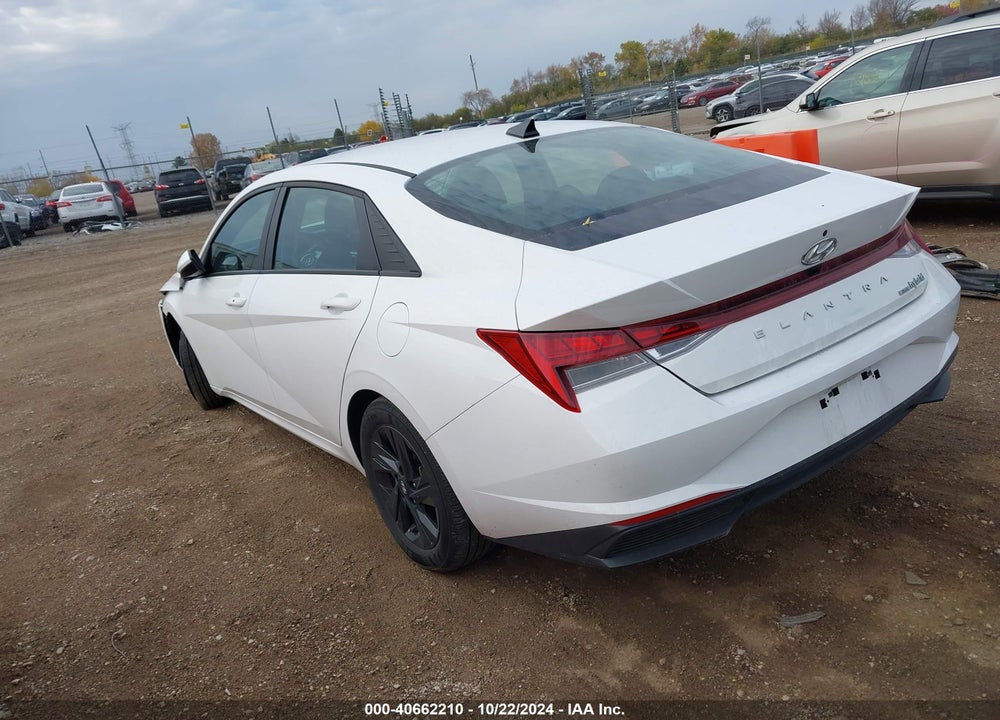 2023 HYUNDAI ELANTRA HYBRID BLUE VIN: KMHLM4AJ8PU076483