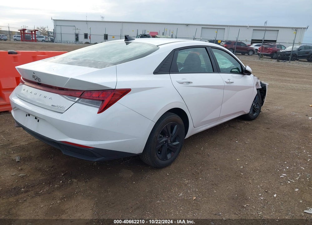 2023 HYUNDAI ELANTRA HYBRID BLUE VIN: KMHLM4AJ8PU076483