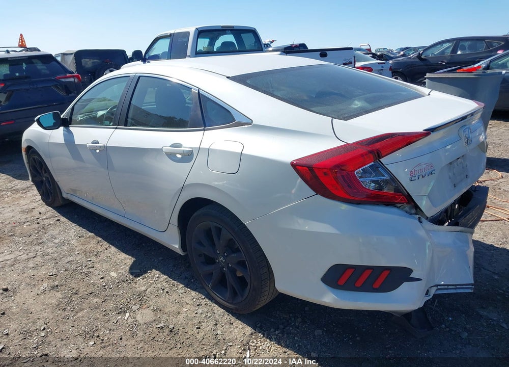 2019 HONDA CIVIC SPORT VIN: 19XFC2F8XKE011673