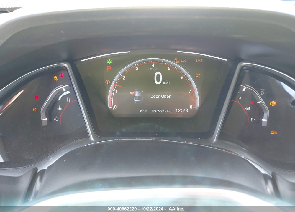 2019 HONDA CIVIC SPORT VIN: 19XFC2F8XKE011673