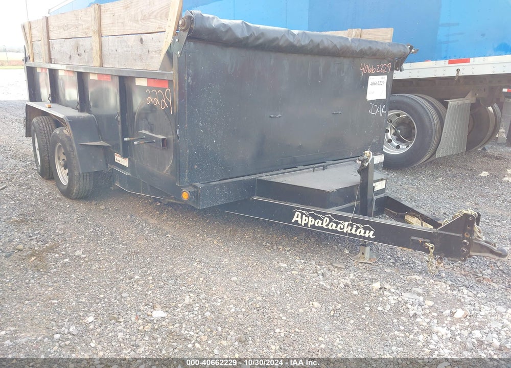 2022 APPALACIAN TRAILER VIN: 541BX1228NM000071