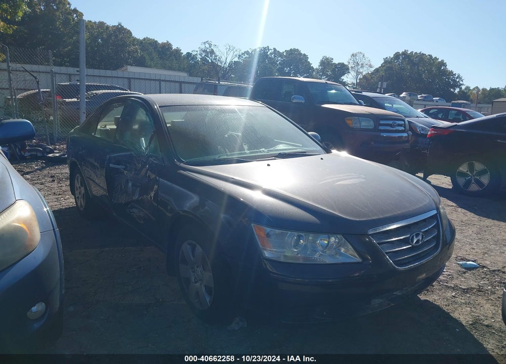 2009 HYUNDAI SONATA GLS VIN: 5NPET46C29H441179