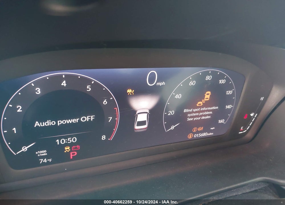 2024 HONDA ACCORD VIN: 1HGCY1F38RA042020