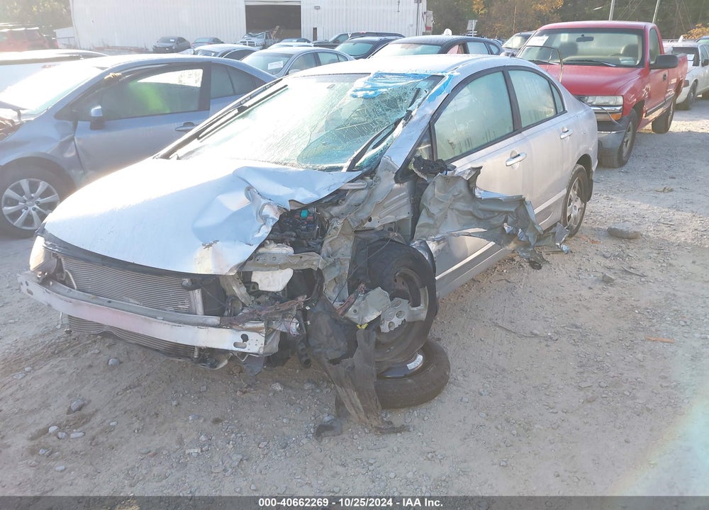 2008 HONDA CIVIC LX VIN: 2HGFA16578H340657