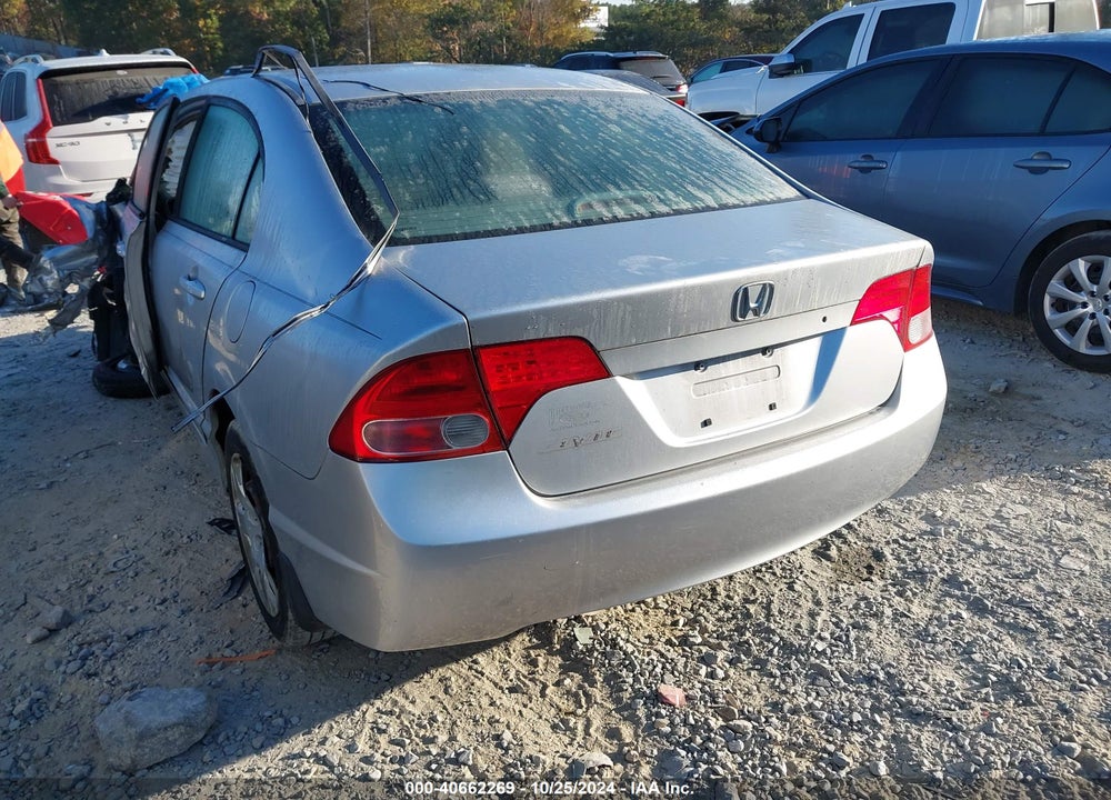 2008 HONDA CIVIC LX VIN: 2HGFA16578H340657