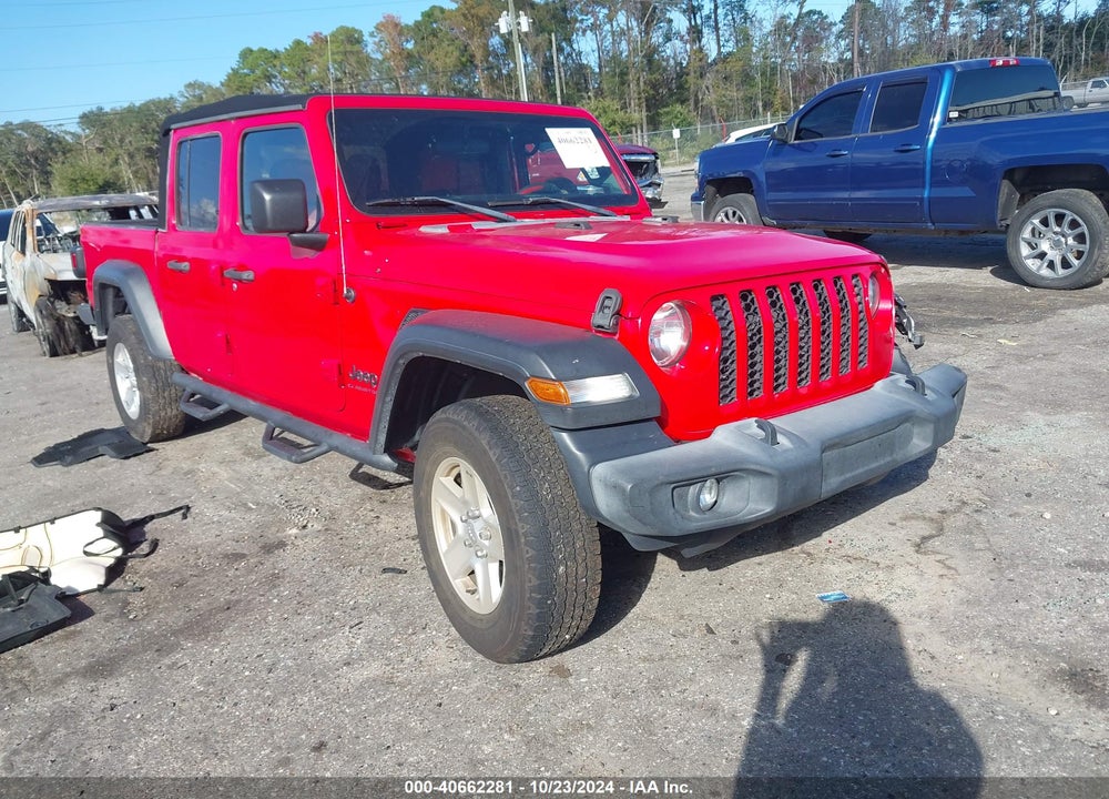 2020 JEEP GLADIATOR SPORT S 4X4 VIN: 1C6HJTAGXLL152164