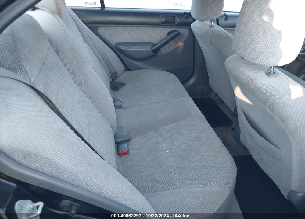 2001 HONDA CIVIC LX VIN: JHMES16561S012344