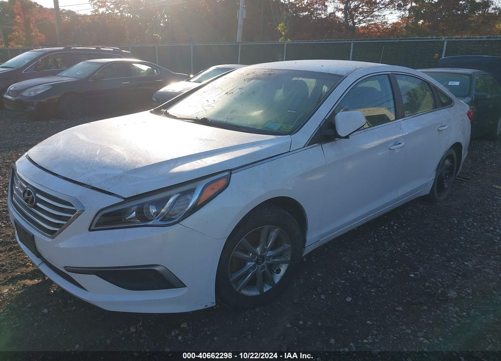 2016 HYUNDAI SONATA SE VIN: 5NPE24AF4GH264961
