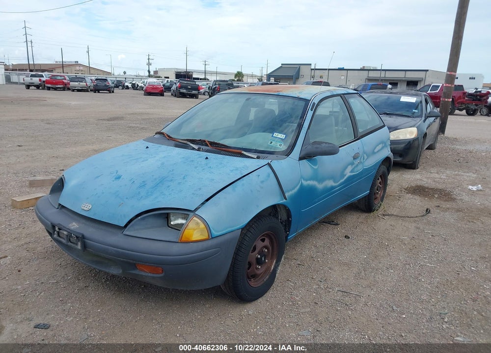 1997 GEO METRO VIN: 2C1MR2265V6761719