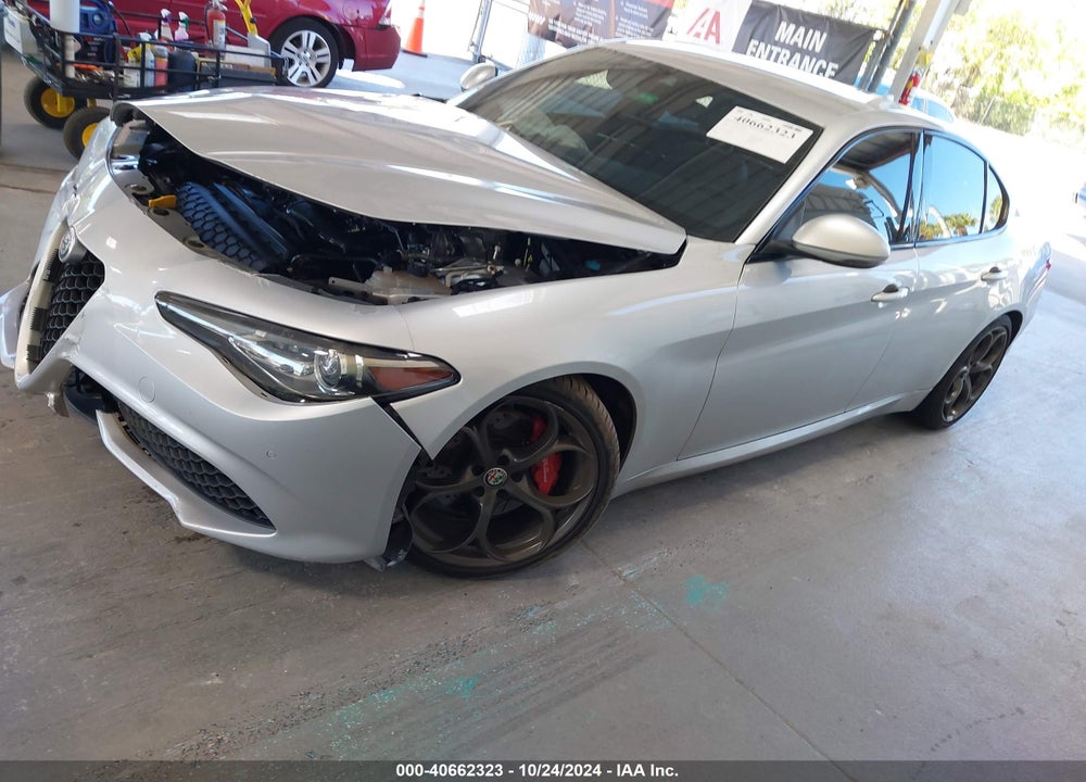 2017 ALFA ROMEO GIULIA TI RWD VIN: ZARFAECN8H7555086