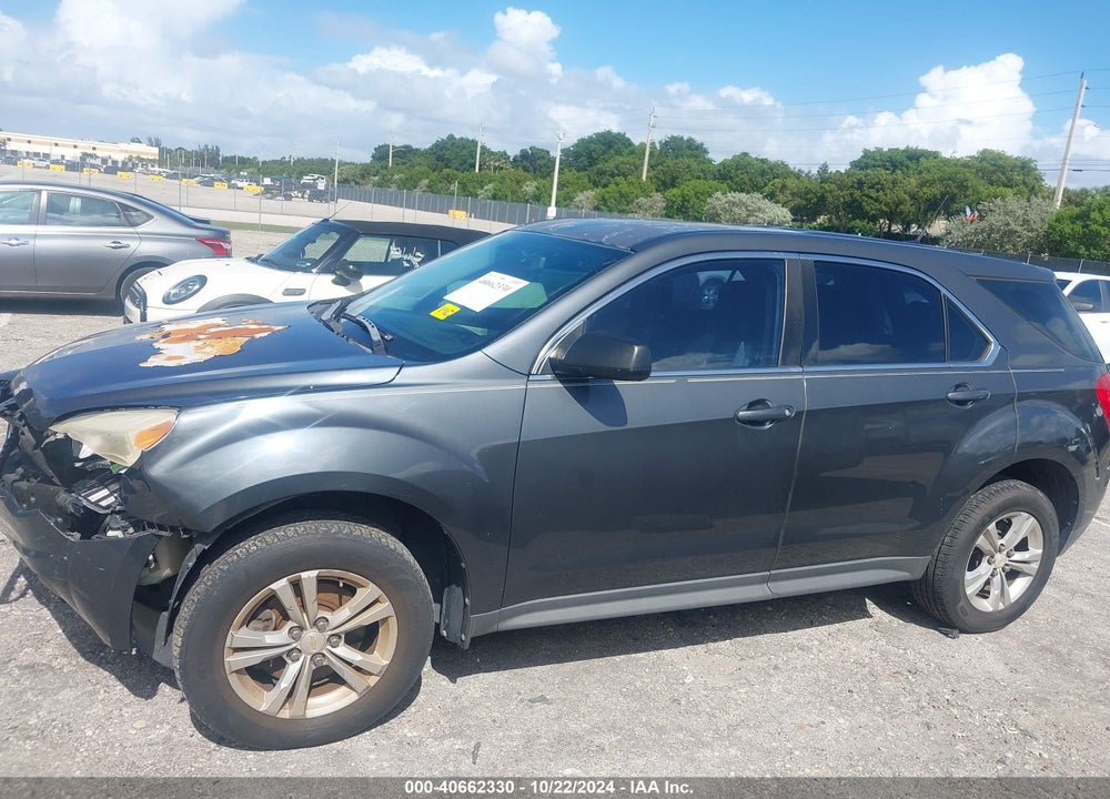 2011 CHEVROLET EQUINOX LS VIN: 2CNALBEC9B6242219