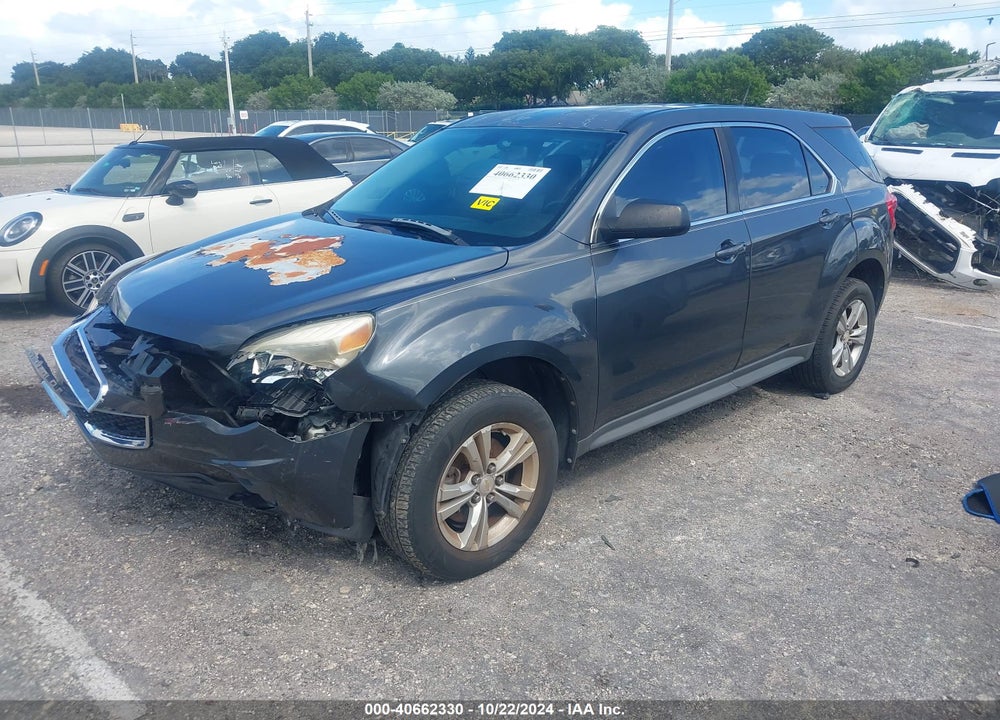 2011 CHEVROLET EQUINOX LS VIN: 2CNALBEC9B6242219