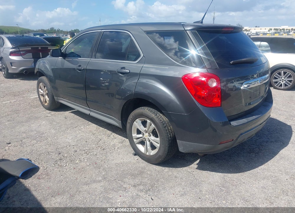 2011 CHEVROLET EQUINOX LS VIN: 2CNALBEC9B6242219